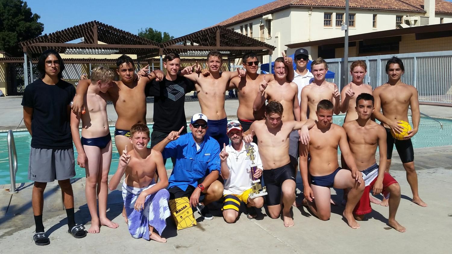 Water+Polo+team+victory
