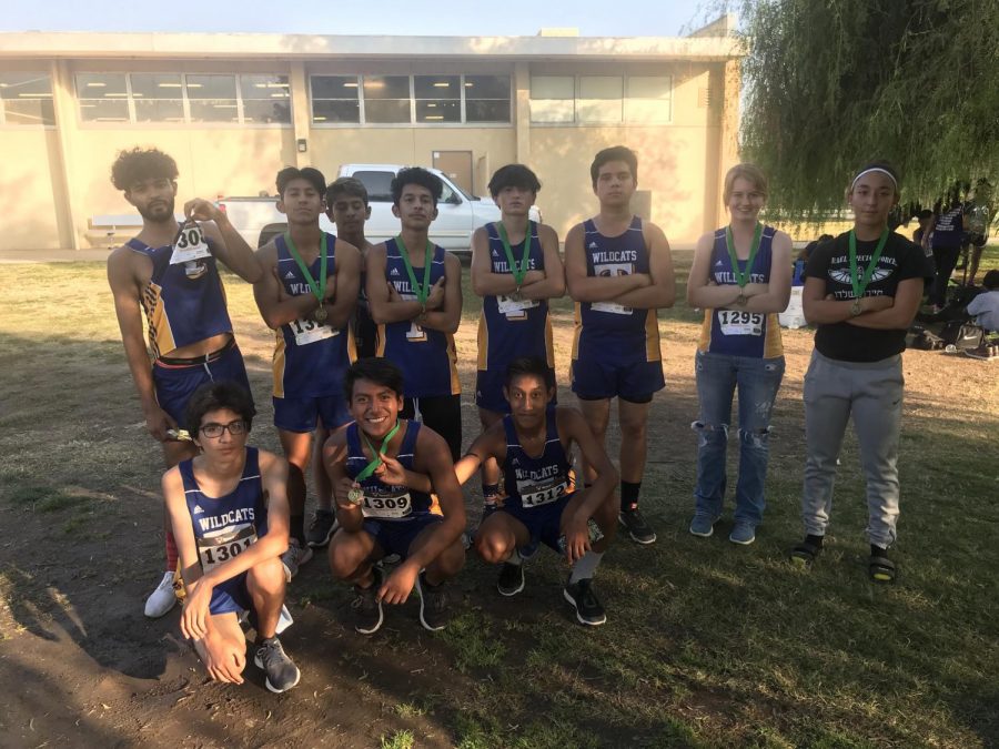 The Cross Country team at Reedley Cam Ostrand Invitational. 