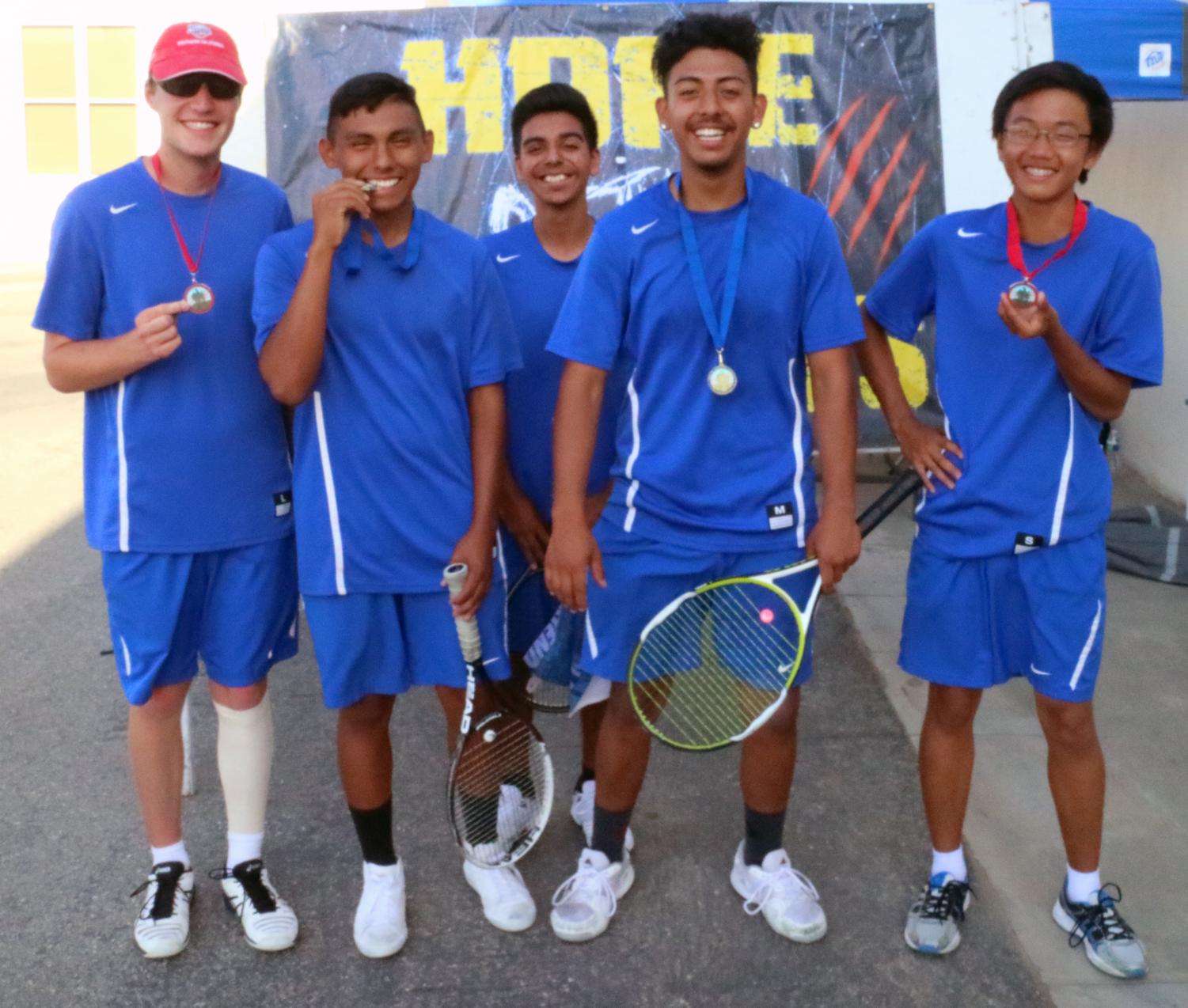 Doubles Domination for Taft Tennis – The Gusher