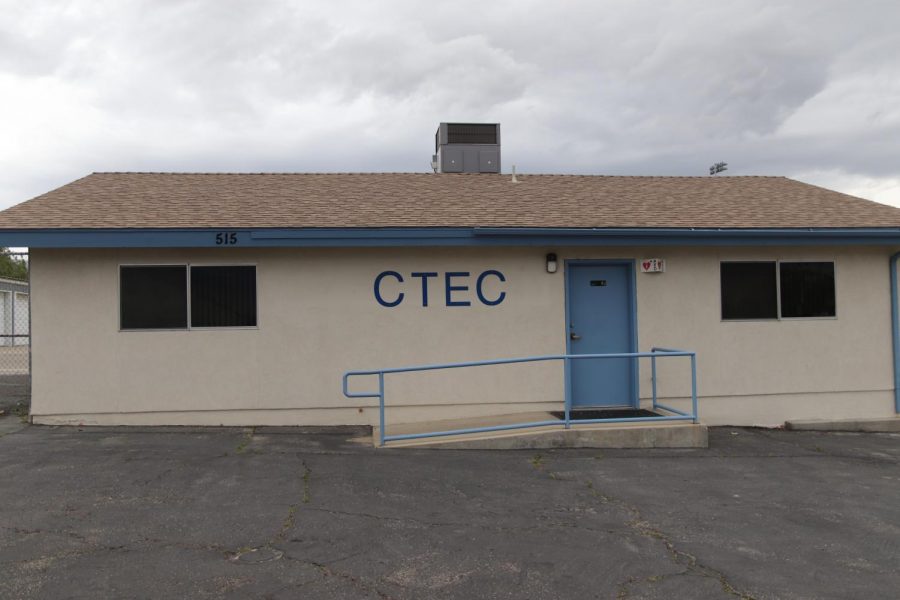 CTEC entrance where Parent Academy will take place Wednesday evening.