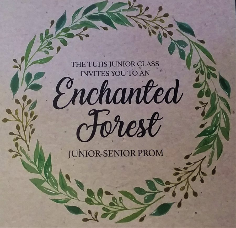 The prom will have an enchanted forest theme this year and was organized by the juniors.