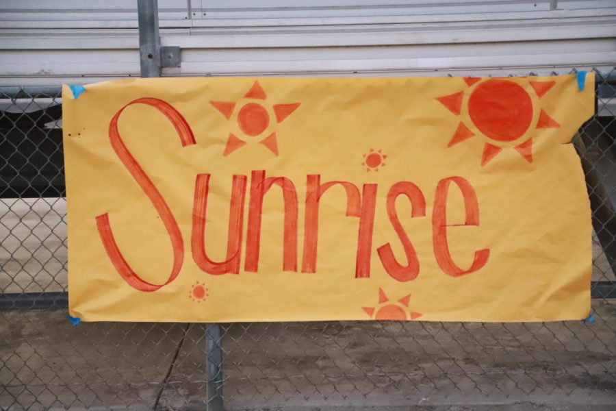 Senior Sunrise was the start of a year full of activities for seniors.