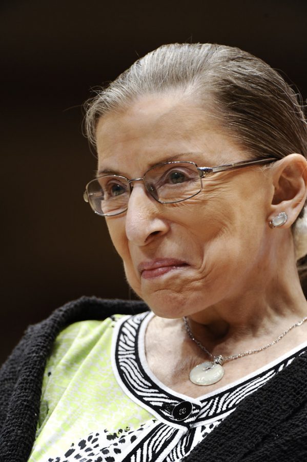 Ruth Bader Ginsberg smiling during Interview: https://ccsearch-dev.creativecommons.org/photos/4c4d78cb-ad97-47d2-a472-ad8d1878bee6