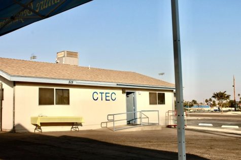 CTEC building where many classes take place normally.